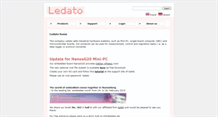 Desktop Screenshot of ledato.de